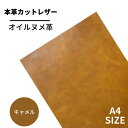 【ベリー】 本革 【A4】【3201キャメル】レザー キャメル 茶色系 ベジタブルタンニンなめし オイル ヌメ革 皮 革 牛本革 カットクロス セット 財布 鞄...