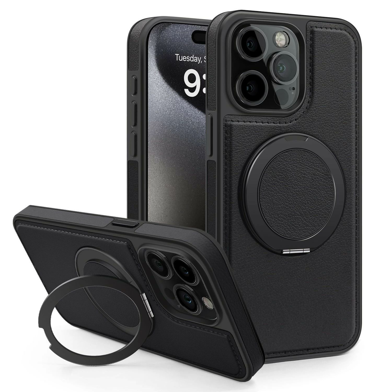 Rakuten - iphone 16 pro ケース magsafe対応 リング付き iphone16 16plus 16 pro max iphone15 ケース 15pro 15plus 15promax iphone14 ケース 耐衝撃 14pro 14plus 14pro max iphone13 ケース 韓国 13pro 13promax 12 12pro 12promax 11 11promax 360°回転スタンド