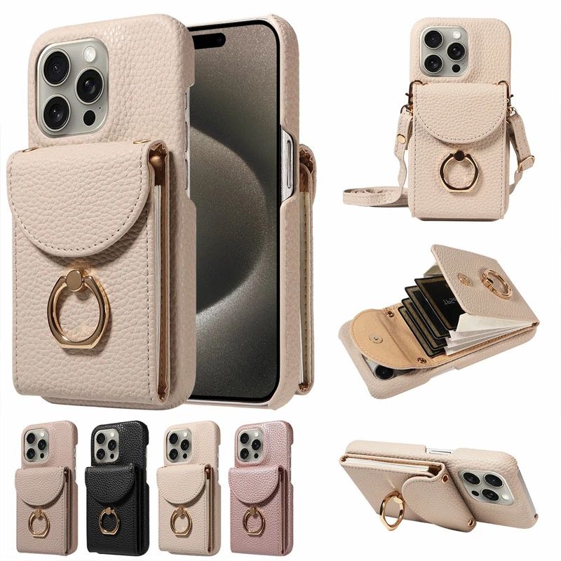 Rakuten - スマホケース ショルダー タイプ iphone16 ケース カード収納 小銭入れ リング付き 16pro 16plus 16promax iphone15 ケース 15pro 15plus 15promax iphone14 14plus 14pro 14promax iphone13 13pro 12pro 12promax 11 iphone se2 se3すようお願い致します