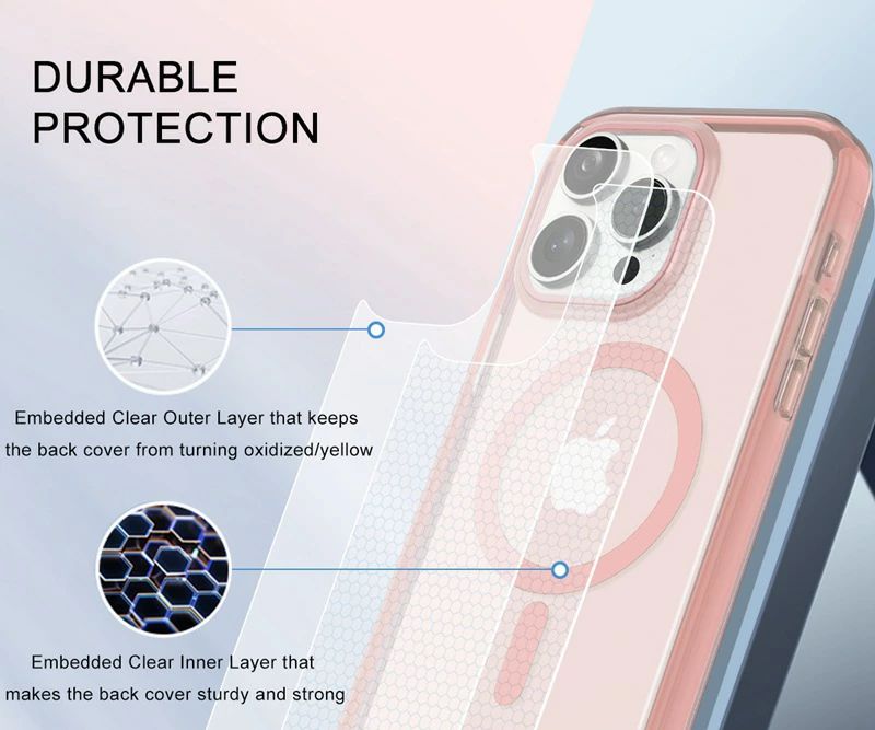 レンズ保護 スリム iPhone 16 pro max 15 携帯ケース 保護バンパー magsafe対応 クリア フレーム保護 指紋防止 耐衝撃 透明 アイフォン14plus 13pro 12 11 プロマックス スマホカバー 四隅衝撃吸収 マグネット 人気 薄い ストラップホール付き 大人女子 ワイヤレス充電対応