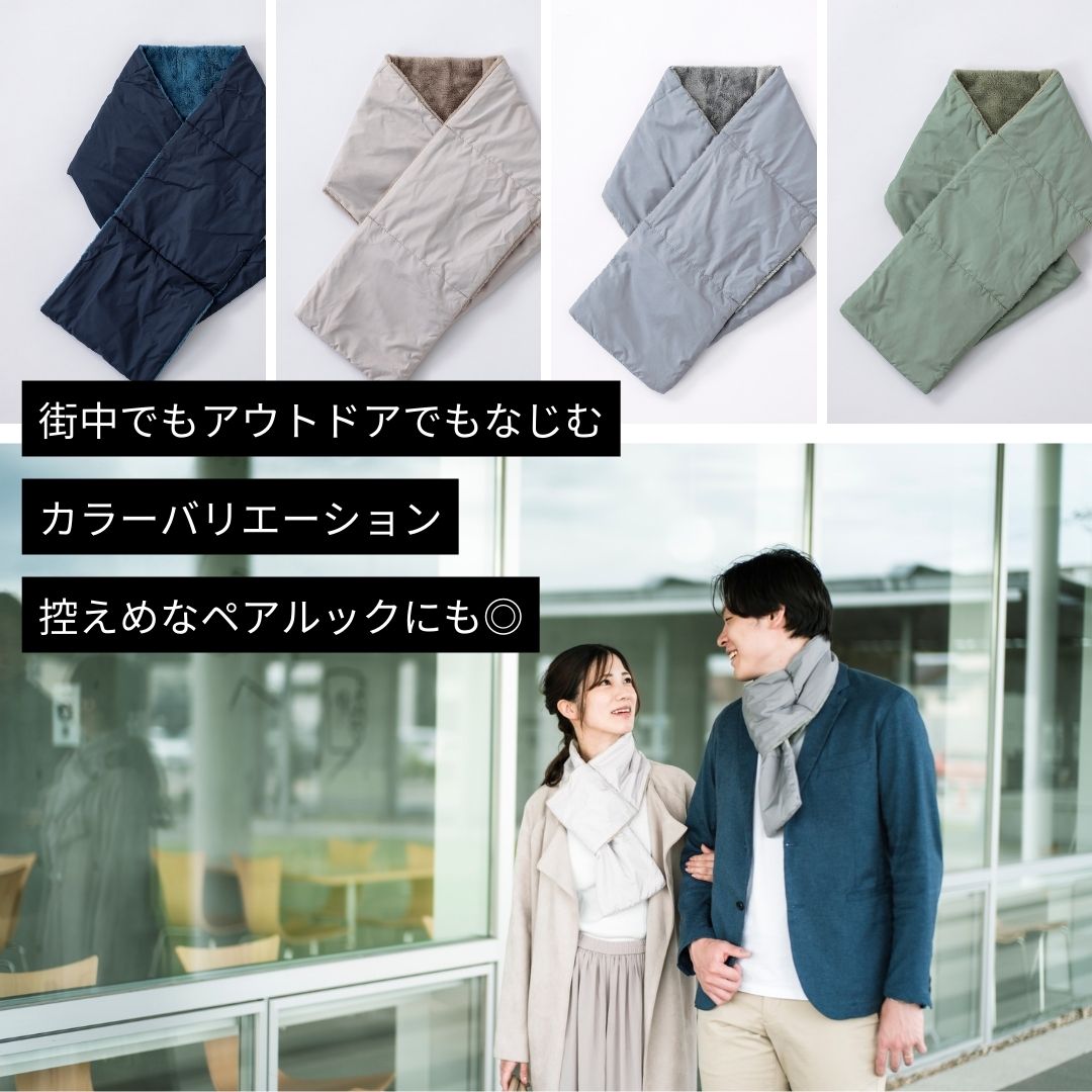 STEPS ティペットタイプマフラー 軽くて超コンパクトな4層構造！
