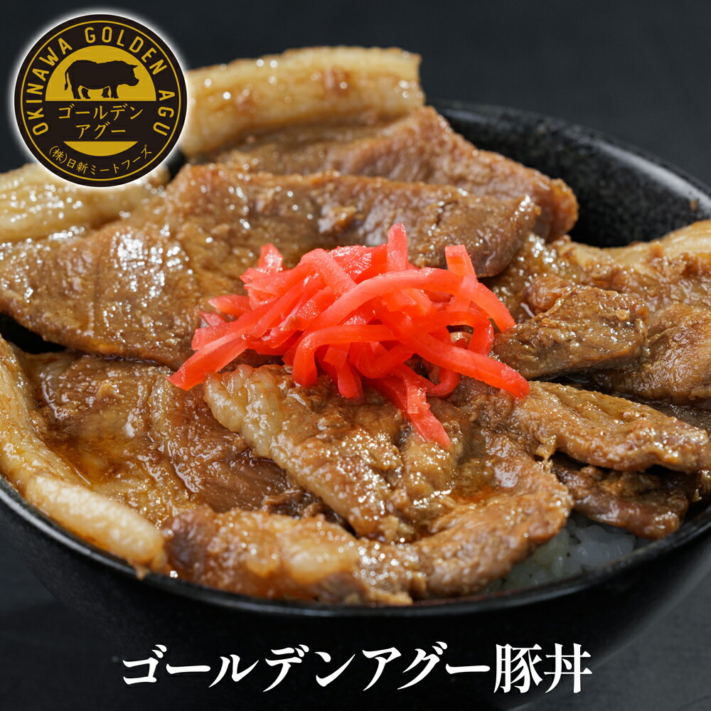 ゴールデンアグー豚丼 170g(タレ込）×7セット/14セット　北海道発祥の豚丼×沖縄県...