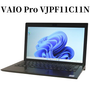 VAIO Pro PF VJPF11C11N Core i5 4GB SSD128GB 11.6 Windows11 Pro ̵LAN Bluetooth Web WPS Officeդ ե ťѥ Ρȥѥ ΡPC 90ݾ š