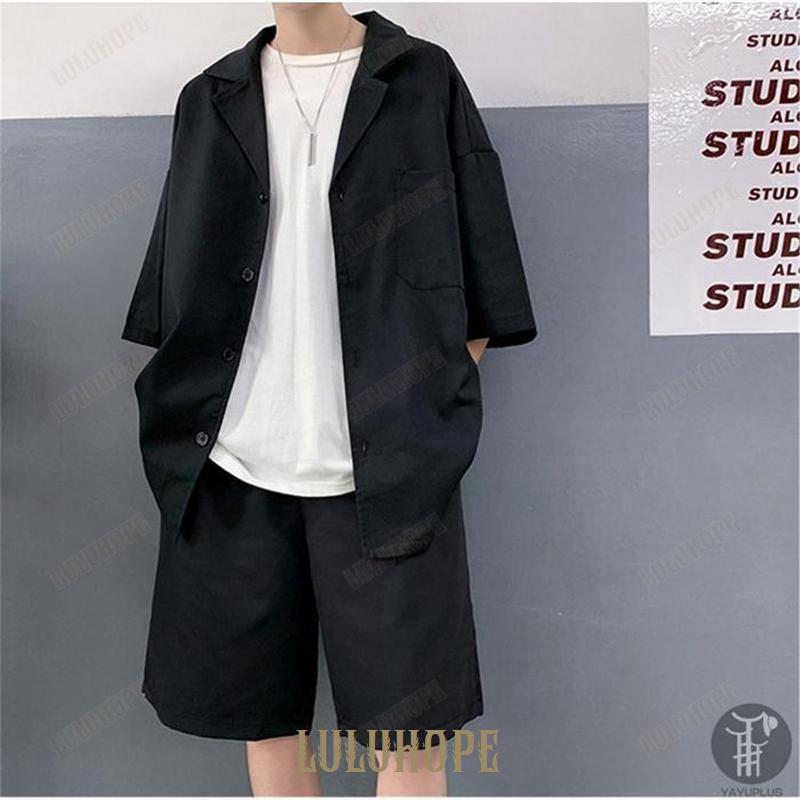 上下セット セットアップ メンズ 半袖 テーラードジャケット サマージャケット アウター ハーフパンツ トップス ボトムス カジュアル おしゃれ