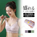 【ポイント10倍】ブラジャー ショーツセット ノンワイヤー 脇高 20代 40代 ブラショーツセット レースブラ 谷間 盛れる 補正ブラ 脇肉 インナーウェア 盛りブラ ランジェリー(4)