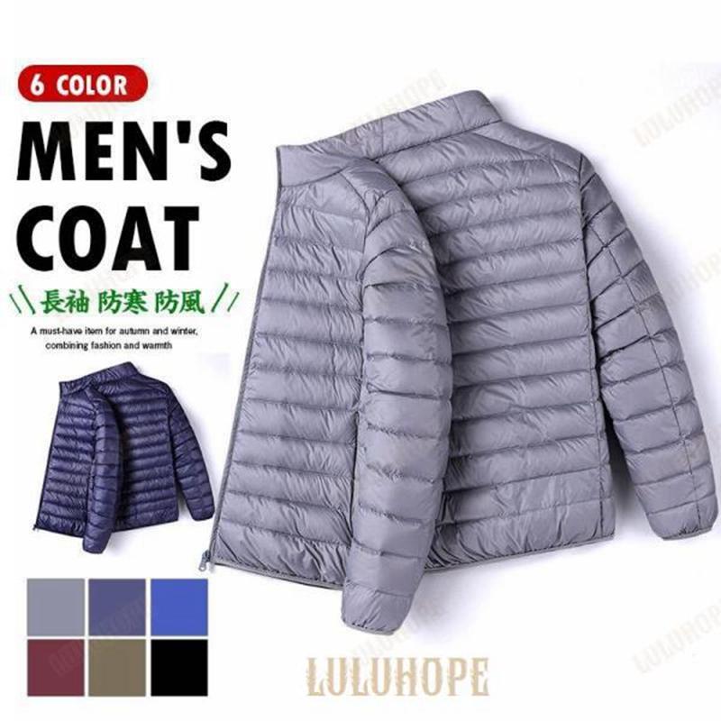 コート 中綿ジャケット メンズ カジュアル ダウンジャケット ショート丈 軽量 中綿コート 秋 冬防寒 防風 紳士用 30代 40代 50代 クリスマスのサムネイル