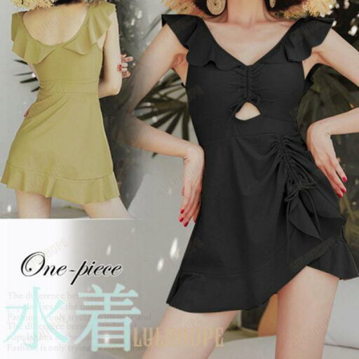 「スーパーSALE10%OFF」韓国風 ワンピース水着 体型カバー 夏 「スーパーSALE10%OFF」韓国風 ワンピース水着 体型カバー 夏