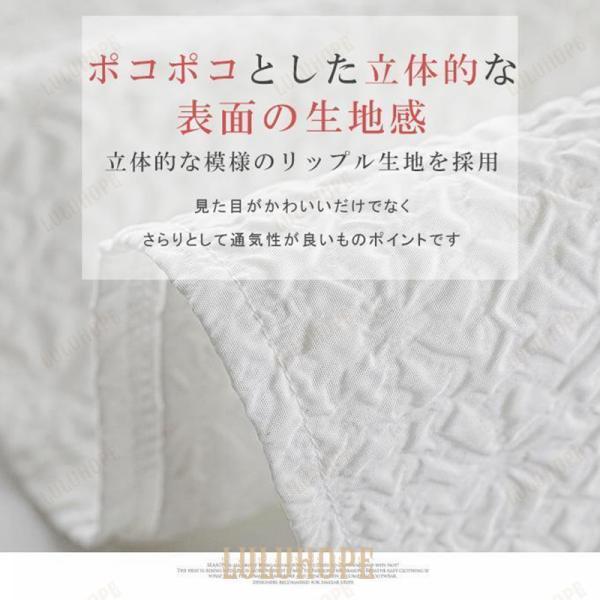 マジカルセブンのエンボス凹凸生地 ロングスカート ロング丈 ボリューム プルオーバー スカート フレアスカート レディース 春夏秋 着痩せ 体型カバー ウエストゴム 無地 多色 通勤 デート パーティー 肌触り良い｜アングル3