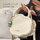 【ポイント10倍】ハンドバッグ レディース ショルダーバッグ 雲型 ポシェット バッグ 可愛い ミニバッグ 肩掛け 斜め掛け ミニトート 合皮 ファッションバッグ ファスナー カバン(4)