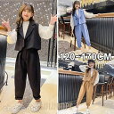 【ポイント10倍】子供スーツ フォーマル 女の子 3点セット子供服 小学校 セットアップ キッズ おしゃれ 長袖 春秋夏 ジュニア ロングパンツ 長ズボン キッズ入園式
