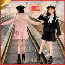 【ポイント10倍】子供服 卒業式 女子 スーツ ジャケット 2点セット 卒服 女の子 白シャツ プリーツスカート スクール 制服 発表会 七五三 110 140