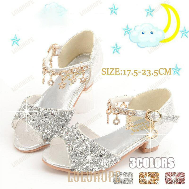 フォーマル靴サンダル 子供靴 カートゥーン フォマール靴女の子シューズ キッズ靴 舞台靴 キラキラ 結..