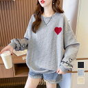 春 夏 トレーナー レディース スウェットシャツ 韓国ファッション 薄手 トップス カジュアル ゆったり シンプル 伸縮性 快適 体型カバー おしゃれ ベーシック レイヤード 重ね着 通勤 通学 デイリー トレンド 大人可愛い スポーティ