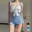 「スーパーSALE半額」ビッグリボン ワンピース 春水着 夏 レディース(4)