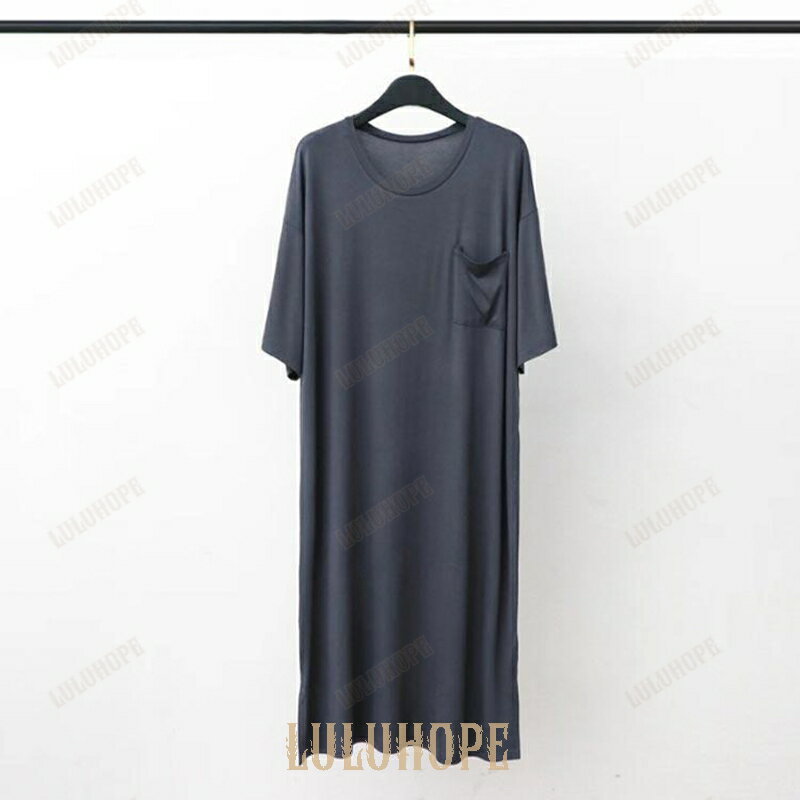 パジャマ メンズ ワンピース スリーパー パジャマ モダール uネック 春 夏 パジャマ 男性 ネグリジェ ルームウェア 部屋着 寝間着 薄手 肌に優