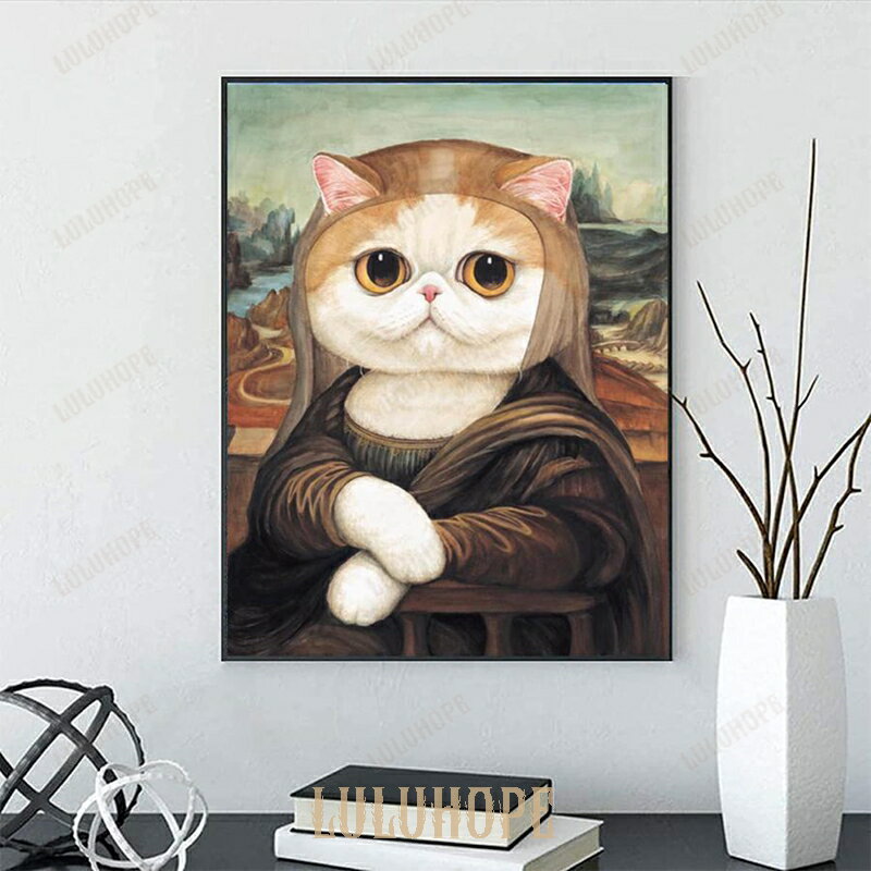 ダイヤモンドアート 手芸キット ビーズアート 初心者 キット 刺繍 キット 図案印刷 猫 ねこ かわいい ..