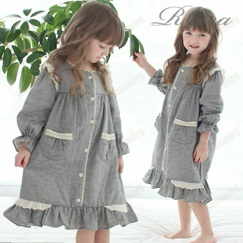 キッズ パジャマ 女の子 ジュニア 楽天 ナイトドレス 10006251 パジャマドレス ワンピース ルームワン..