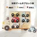 木製 おもちゃ くるまパズル 知育玩具 クルマ 車 車型 くるま型 型はめ 指先 男の子 女の子 プレゼント ギフト お祝い 誕生日 バースデー キッズ ベビー...