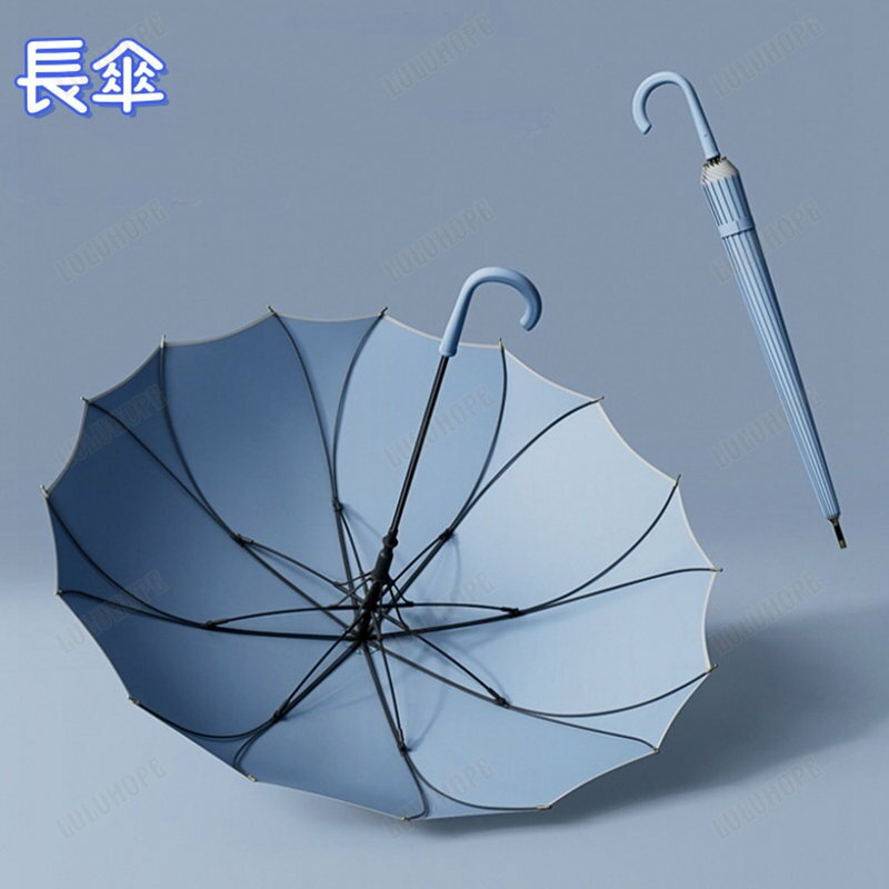 長傘 メンズレディース 屈強な16本骨 自動開 傘 大きめ 軽量 ジャンプ 雨傘 日傘 おしゃれ 晴雨兼用超..