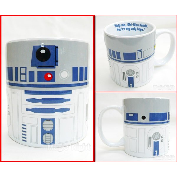 R2-D2 マグカップ【スターウォーズ R2-D2 陶器製 コップ グッズ キッチン雑貨 陶磁器 キッチングッズ】マジックナイト HT702524