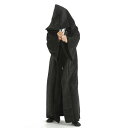 スーパーナイトローブ Std 奉仕品【コスプレ 仮装 ハロウィン 衣装 マント コスチューム 変装 黒 ウィッチ なりきり 映画 ヒーロー 悪役 デビル 演劇 舞台 男性 メンズ 大人用 返品不可】マジックナイト MN205