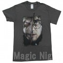 ハリーポッターTシャツ It All Ends Here【USA版 Harry Potter 死の秘宝 ヴォルデモート ニワトコの杖 tシャツ チャコール フロントプリント 前面プリント】S M Lサイズ ネコポス発送 マジックナイト HP8011
