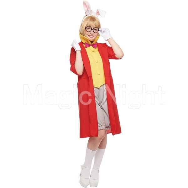 ホワイトラビット 大人用 衣装 ディズニー Rjホビー 白ウサギ コスチューム ハロウィン うさぎ 衣装 コスチューム 不思議の国のアリス アリスインワンダーランド 女性用 レディース Ladies マジックナイト Rj 安い割引 新作商品大特価 の