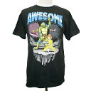 タートルズTシャツ Awesome【Ninja Turtles Tシャツ レオナルド エイプリル ミュータント 奉仕品】Sサイズ ネコポス発送 マジックナイト TM1098