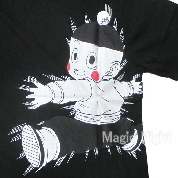 楽天市場 サヨナラテンサン Tシャツ ブラック 黒 ドラゴンボールz チャオズ 餃子 Tシャツ 半袖 コスプレ S M L Llサイズ ネコポス発送 マジックナイト Dz3806b ハロウィン仮装 マジックナイト