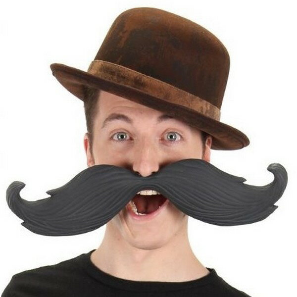 Giant Handlebar Moustache ɡҤ ڲ  ҥ դҤ Ҥ å ξ̥ơα ϥ ץ ȯ 1p350 2p510 ޥåʥ EL430455