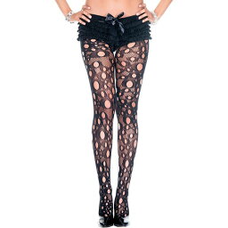 50023 Circle Cut Out Fishnet Pantyhose【パンスト 仮装 コスプレ 小物 グッズ セクシー 網タイツ】 ネコポス発送可 1p240円 マジックナイト ML50023