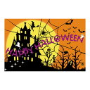 ジャイアントウォールバナー W150×H100cm【ハロウィン 壁飾り ウォールバナー 飾り付け グッズ】ネコポス発送可 1p240円 マジックナイト RJ802462