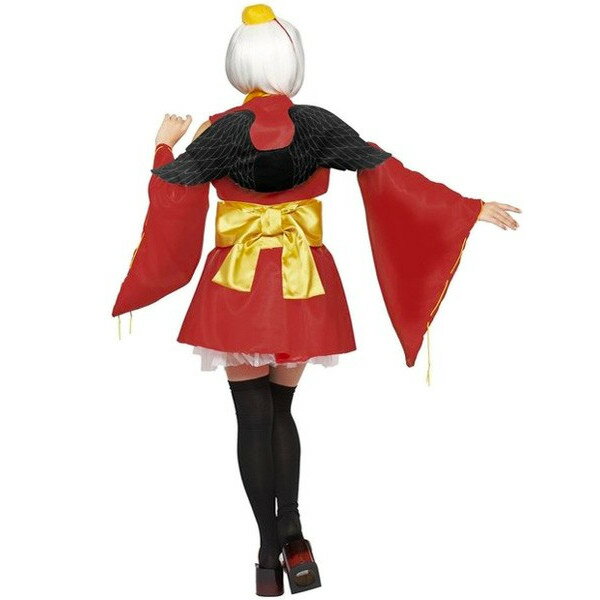 天狗 赤 女性用 レディース Ladies【和風 コスプレ お祭り ハロウィーン 仮装 てんぐ コスチューム ハロウィン 妖怪 衣装】マジックナイト RJ95801