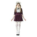 アンティークドール ヴィオレッタパープル 奉仕品【メイド お人形 にんぎょう 古人形 ハロウィン 仮装 コスプレ 衣装 コスチューム ビスクドール ワンピース カチューシャ ホラー 女性 レディース 大人用 返品不可】マジックナイト CS872276(3)