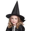 アングルハットウィッチ 子供用【キッズ チャイルド ハロウィン ウィッチハット 魔女 帽子】定形外発送可 1p350円 マジックナイト CS468363