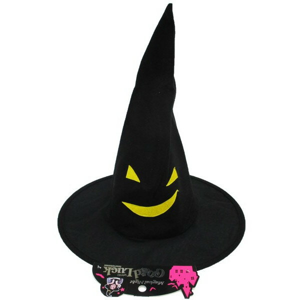 マジカルウィッチ帽 大人用【ウィッチハット 魔女帽子 ハロウィン】定形外発送可1p450円 マジックナイト CS832614