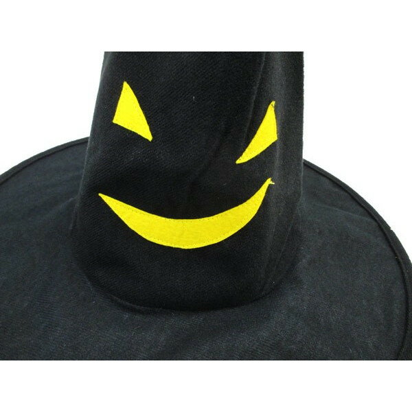 マジカルウィッチ帽 大人用【ウィッチハット 魔女帽子 ハロウィン】定形外発送可1p450円 マジックナイト CS832614