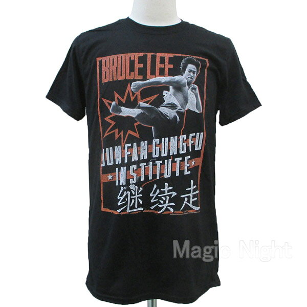 Rakuten - ブルースリー POW GUNG FU【USA版 Bluce Lee Tシャツ カンフー ジークンドー】S M Lサイズ ネコポス発送 マジックナイト BL578