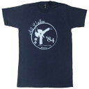 カラテキッド All Valley 84半袖Tシャツ S M Lサイズ ネイビー 【The Karate Kid ベスト キッド 沖縄 空手 ミヤギ ダニエル コブラ会】 ネコポス発送 マジックナイト KK5204