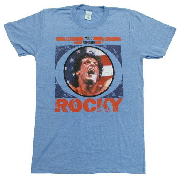 ロッキー Blueberry Stroke【Tシャツ シルヴェスター スタローン 青 ブルー】S M Lサイズ ネコポス発送 マジックナイト RK5228のサムネイル