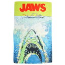 ジョーズ Jaws Attack ビーチタオル【スピルバーグ 映画JAWS 人喰いザメ ポリエステル 90×142cm】定形外発送可 1p510円 マジックナイト BTW1JAWS-Beach