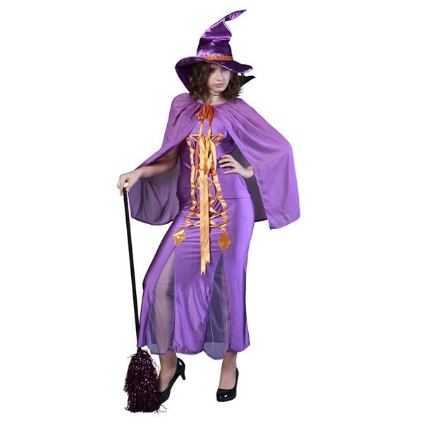 Rakuten - フラッシュウィッチ【ハロウィン 衣装 コスチューム 魔女 仮装 コスプレ ウィッチ 紫 女性 レディース Ladies 大人用】マジックナイト CS832294
