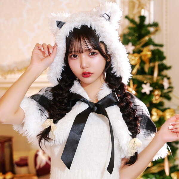 楽天市場】白 ケープ サンタ（その他｜コスプレ・変装・仮装）：ホビー