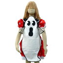 訳ありB品 おばけ エプロン 子供用 12枚セット【BOO~エプロン コスプレ 工作用 えぷろん 作業着 白 ホワイト 小物 雑貨 グッズ 幽霊 ゴースト お化け オバケ 男の子 女の子 キッズ 首掛けエプロン よごれ有り】マジックナイト MN5045B-12set