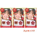 干支グリッターシール めでたいトラ 3pセット 奉仕品【虎 招き猫 鯛 祝 メイク コスプレ フェイスペイント フェイスタトゥ お祝い 縁起物 グッズ 返品不可】ネコポス発送 送料無料 マジックナイト RQ163-3set