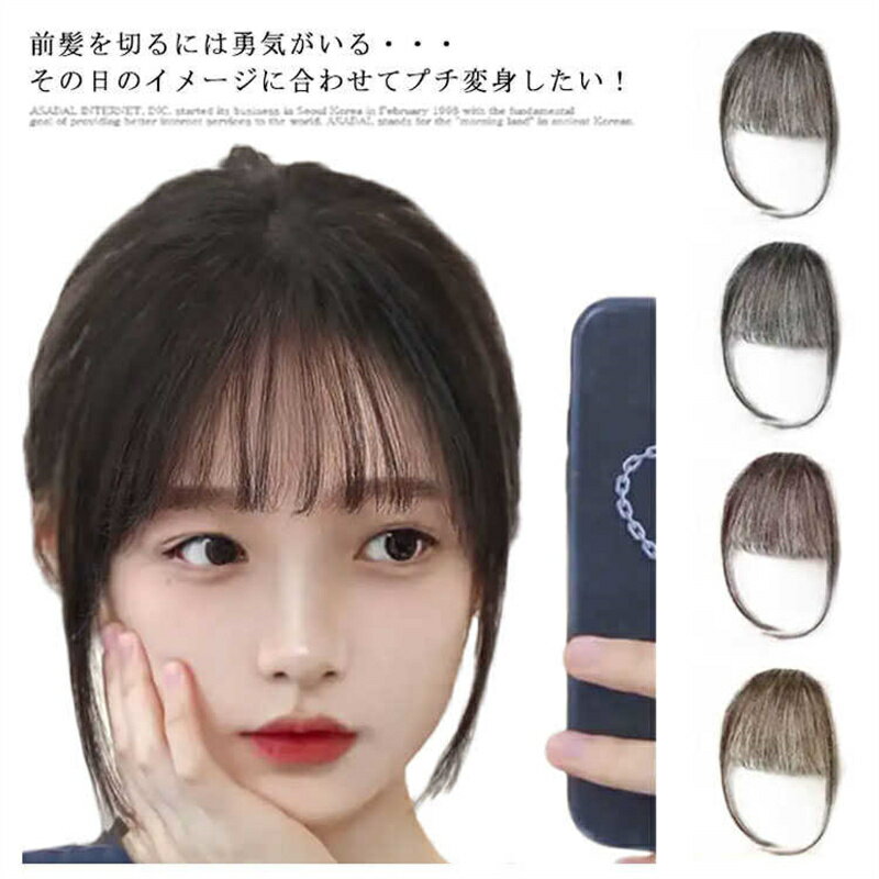 (送料無料) ウイッグ 前髪 ウィッグ 人毛 3D前髪ウィッグ 前髪ウィッグ ヘアピース かつら 人毛100％ 自然 レディース 部分かつら 分け目 つけ毛 女性 部分ウイッグ 付け毛 脱毛隠し 軽薄 白髪隠れ 増毛 ポイントウィッグ 小顔効果 ヘアアレンジ