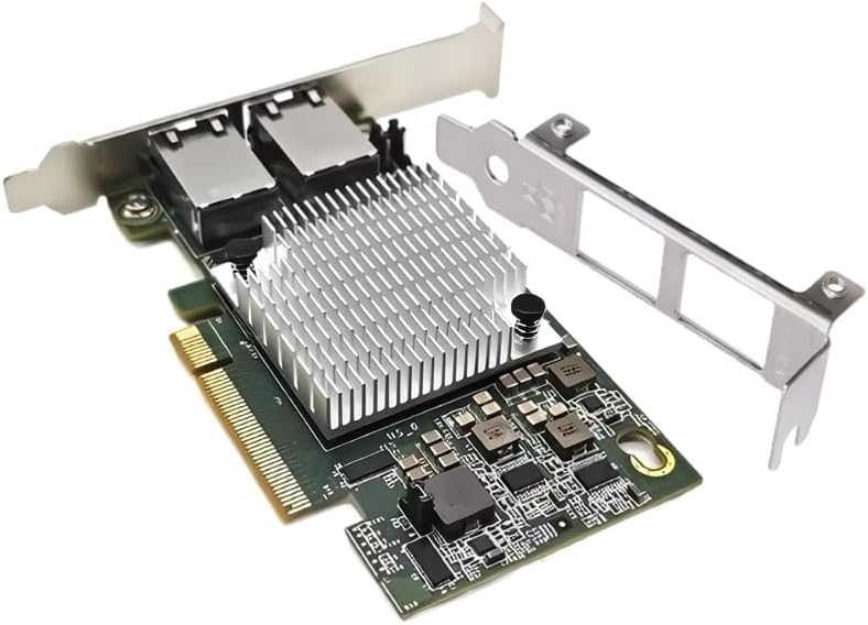 10Gbps PCI-E LANカード Intel X540チップ搭載 Intel X540-T2(X540-AT2)互換