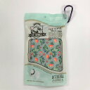 ICE TOWEL W/CARABINER アイスタオル ウィズカラビナ 冷感タオル 濡らしてひんやりCOOLタオル(フラワー柄)【ポスト投函】
