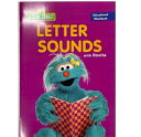 セサミストリート　ワークブック　【LETTER SOUNDS】学習帳　アクティビティブック　文房具　アメリカン雑貨