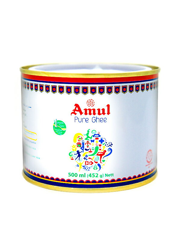 ピュア ギー Amul Pure Ghee 500ml(452g)(賞味期限/2025年1月末) / 精製バター